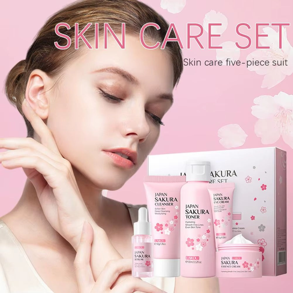 5 Pcs Sakura Facial Set