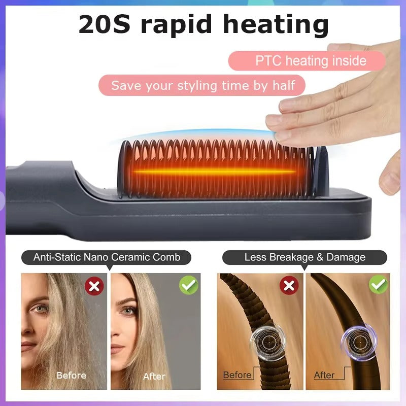 HAIR STRAIGHTNER COMB