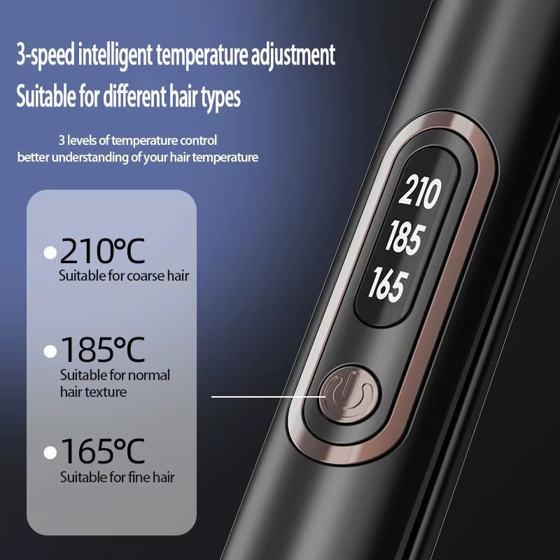 Professional Safe Hair Straightener Curler 2 In 1