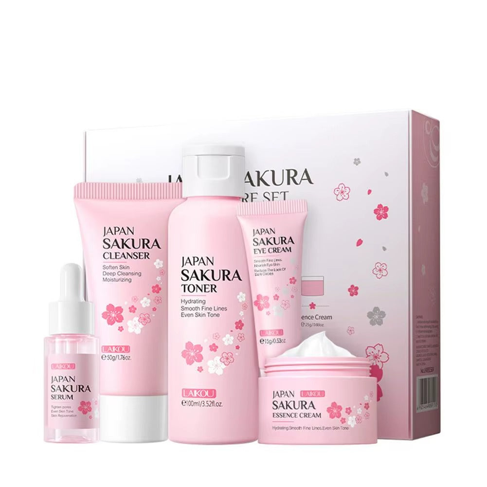 5 Pcs Sakura Facial Set
