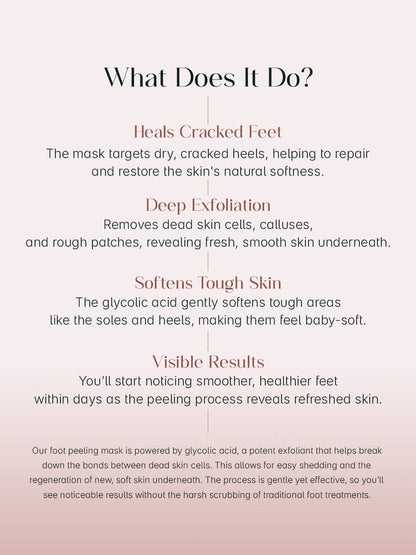 Peeling Foot Mask (One pair)