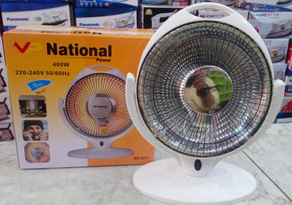 Efficient 400W Electric Heater With Overheating Protection